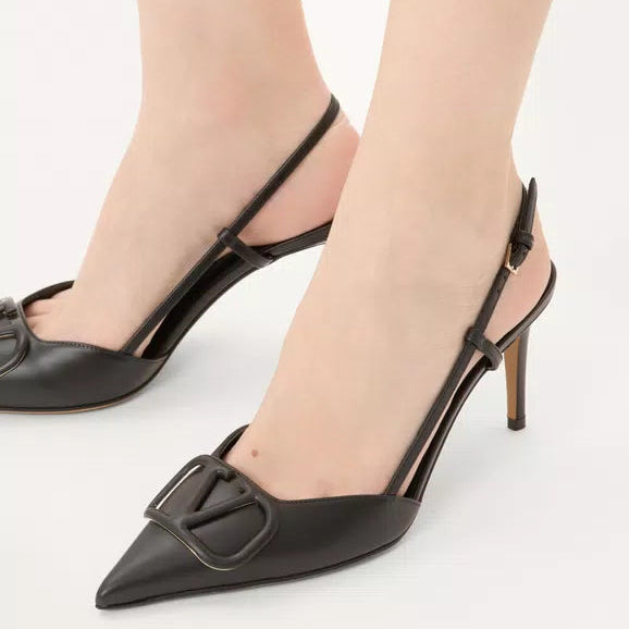 Valentino Vlogo Signature Slingback Pump 80 mm 6
