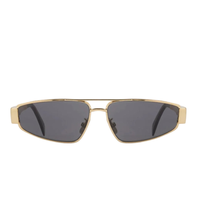 Celine Triomphe Metal 05 Sunglasses Gold Smoke