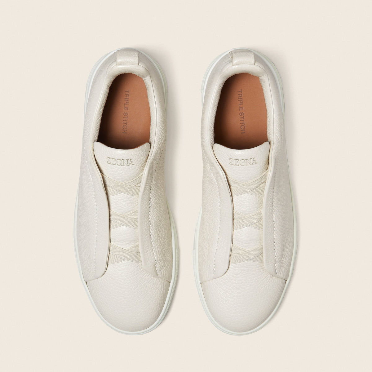 Zegna Off White Triple Stitch™ Sneakers 4