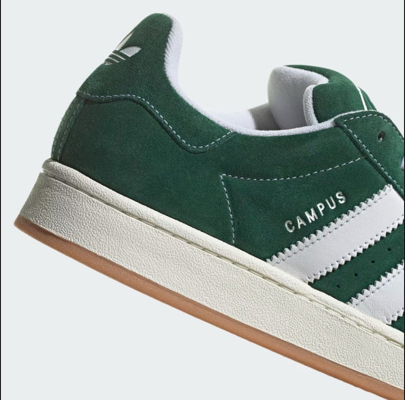 Adidas Campus 00s Green Suede Retro Sneakers 7