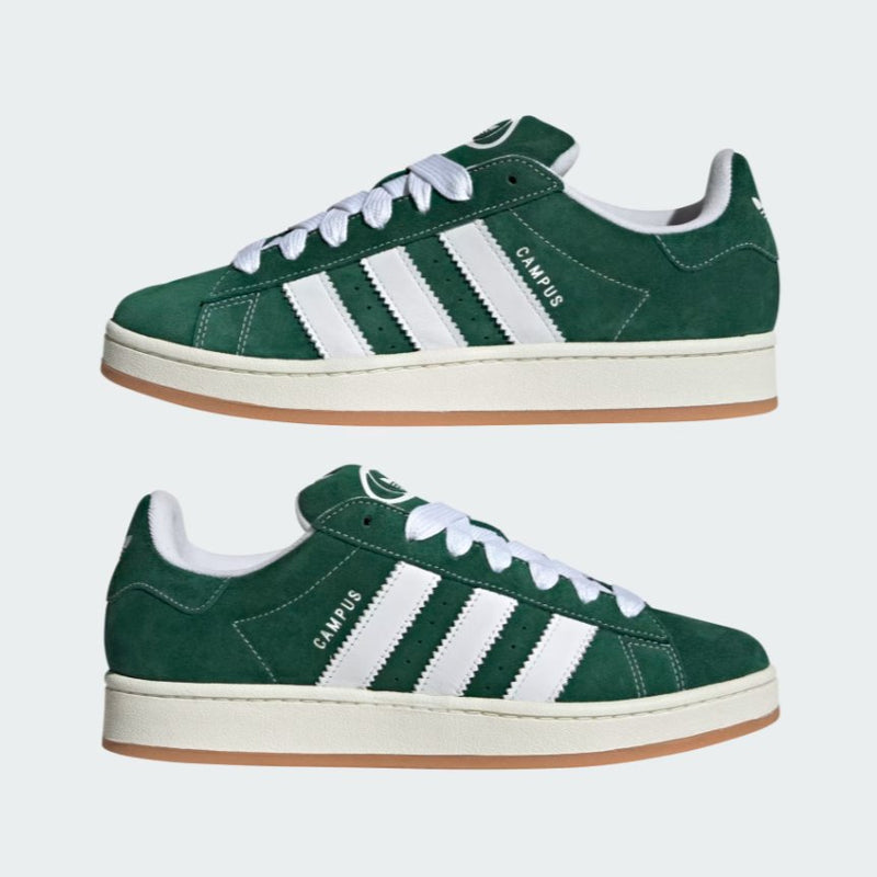 Adidas Campus 00s Green Suede Retro Sneakers 6