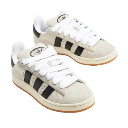 Adidas Campus 00S WCrystal White/ Core Black/ Off White - BEAUTY BAR