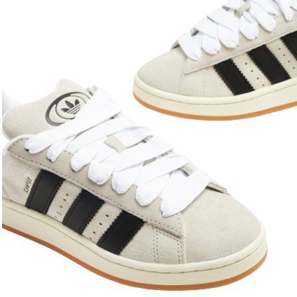 Adidas Campus 00S WCrystal White/ Core Black/ Off White 5