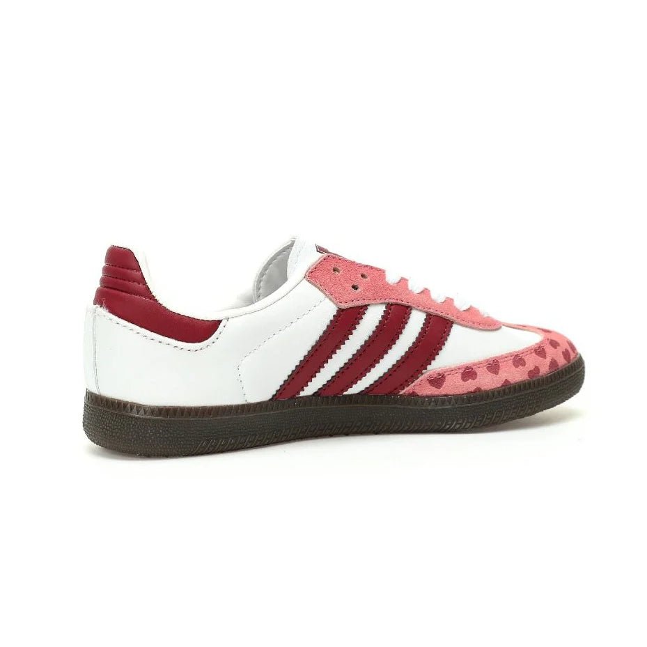 Adidas Samba OG Red Pink Cloud White Sneakers 3