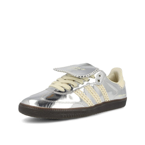 Adidas Samba X Wales Bonner Silver Sneakers - BEAUTY BAR