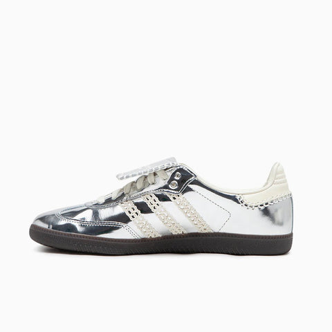 Adidas Samba X Wales Bonner Silver Sneakers - BEAUTY BAR