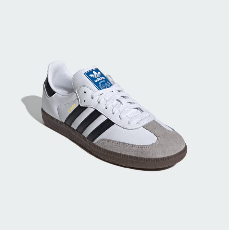 Adidas Samba ADV Skate Shoes - White/Black/Granite 7
