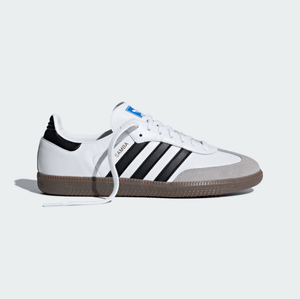 Adidas Samba ADV Skate Shoes - White/Black/Granite