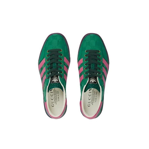 Adidas x Gucci Gazelle Green GG Monogram - BEAUTY BAR