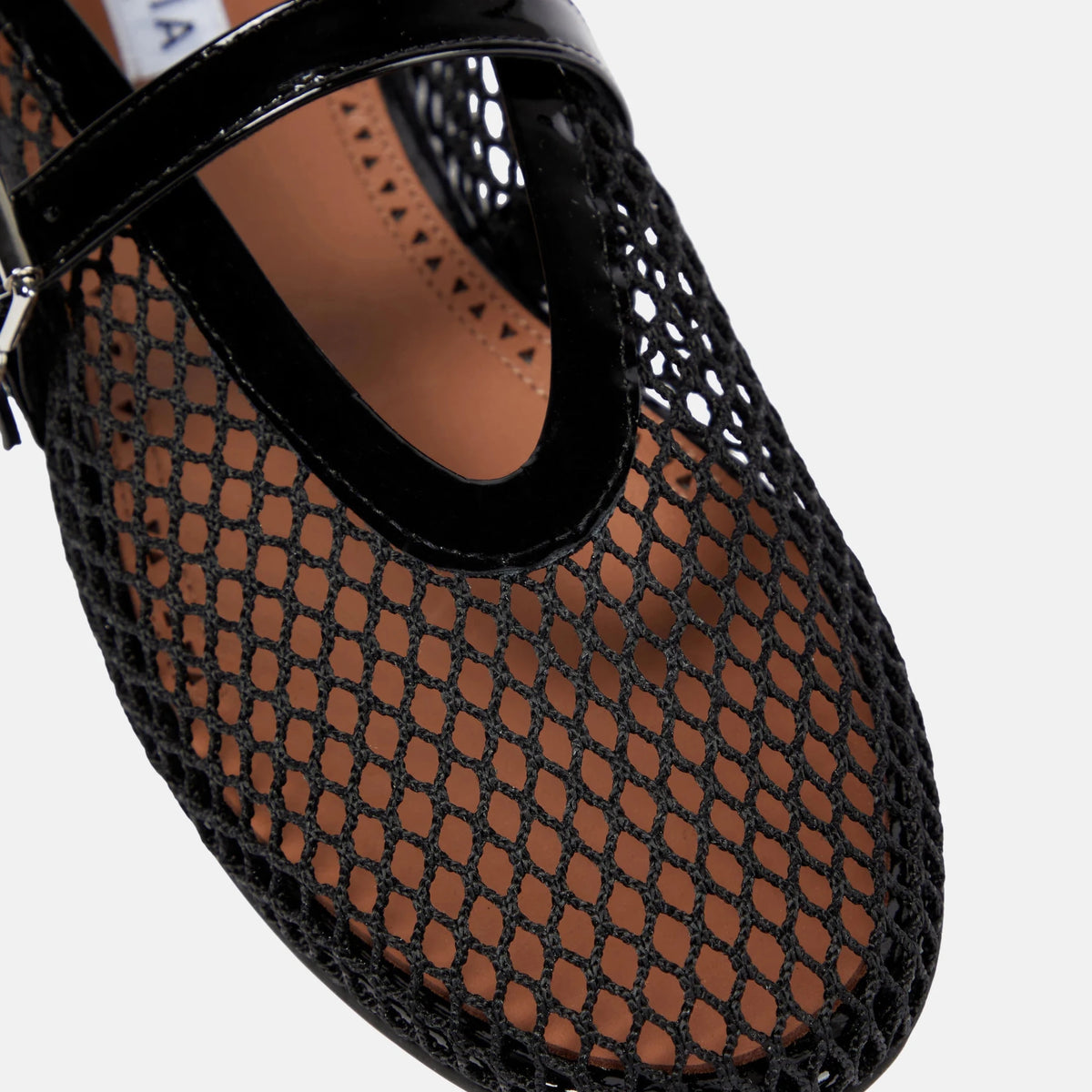 Alaïa Fishnet Ballet Flats 4