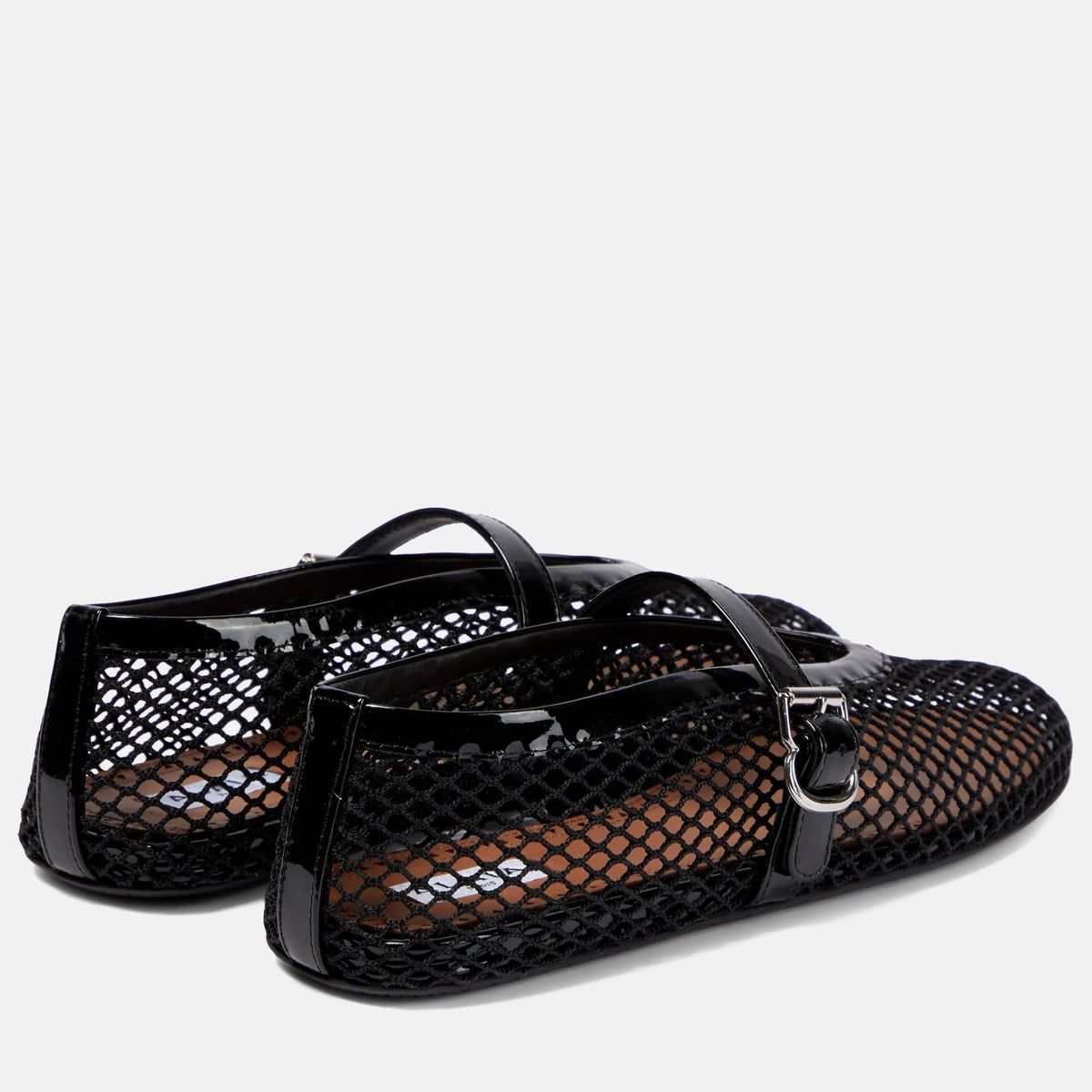 Alaïa Fishnet Ballet Flats 5