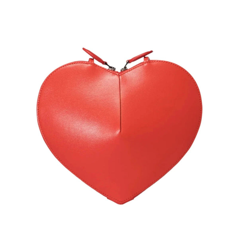 Alaïa Laque Le Coeur Heart-Shaped Bag – Red Patent Leather Mini Crossbody 5