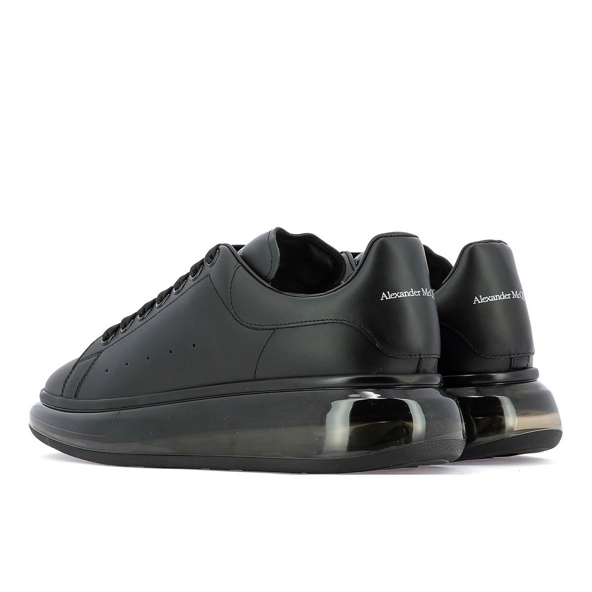 Alexander McQueen - Oversized Sneaker Black Transparent Sole 2