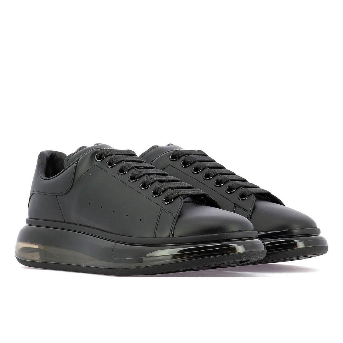Alexander McQueen - Oversized Sneaker Black Transparent Sole 1