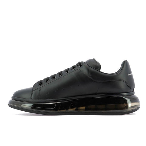 Alexander McQueen - Oversized Sneaker Black Transparent Sole - BEAUTY BAR