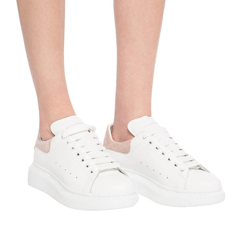 Alexander Mcqueen Oversized Trainers In Sky Pink - BEAUTY BAR