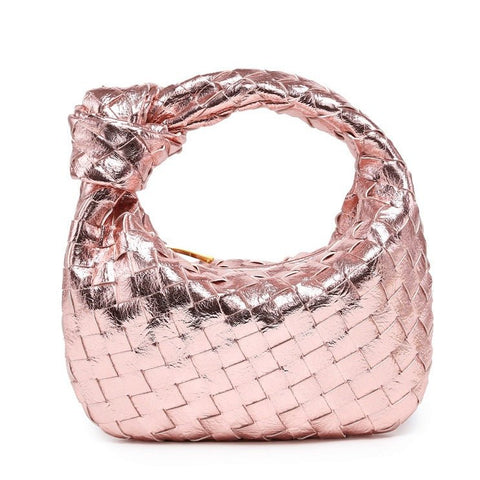 Bottega Hard Knot To Notice Handbag Pink - BEAUTY BAR