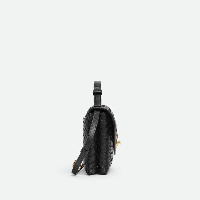 Bottega Knot Lock Black Bag 2