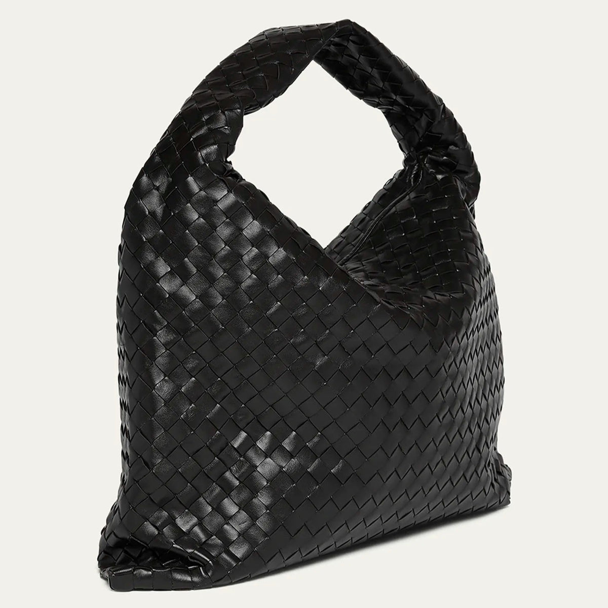 Bottega Large Hop Bag With Intrecciato Leather 5