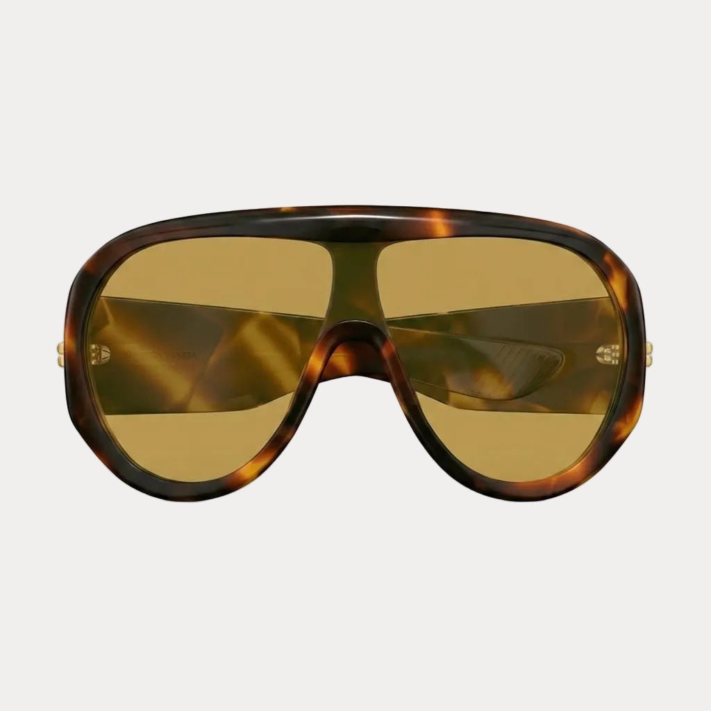 Bottega Veneta Bold Frame Aviator Sunglasses 3