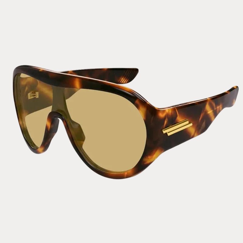 Bottega Veneta Bold Frame Aviator Sunglasses