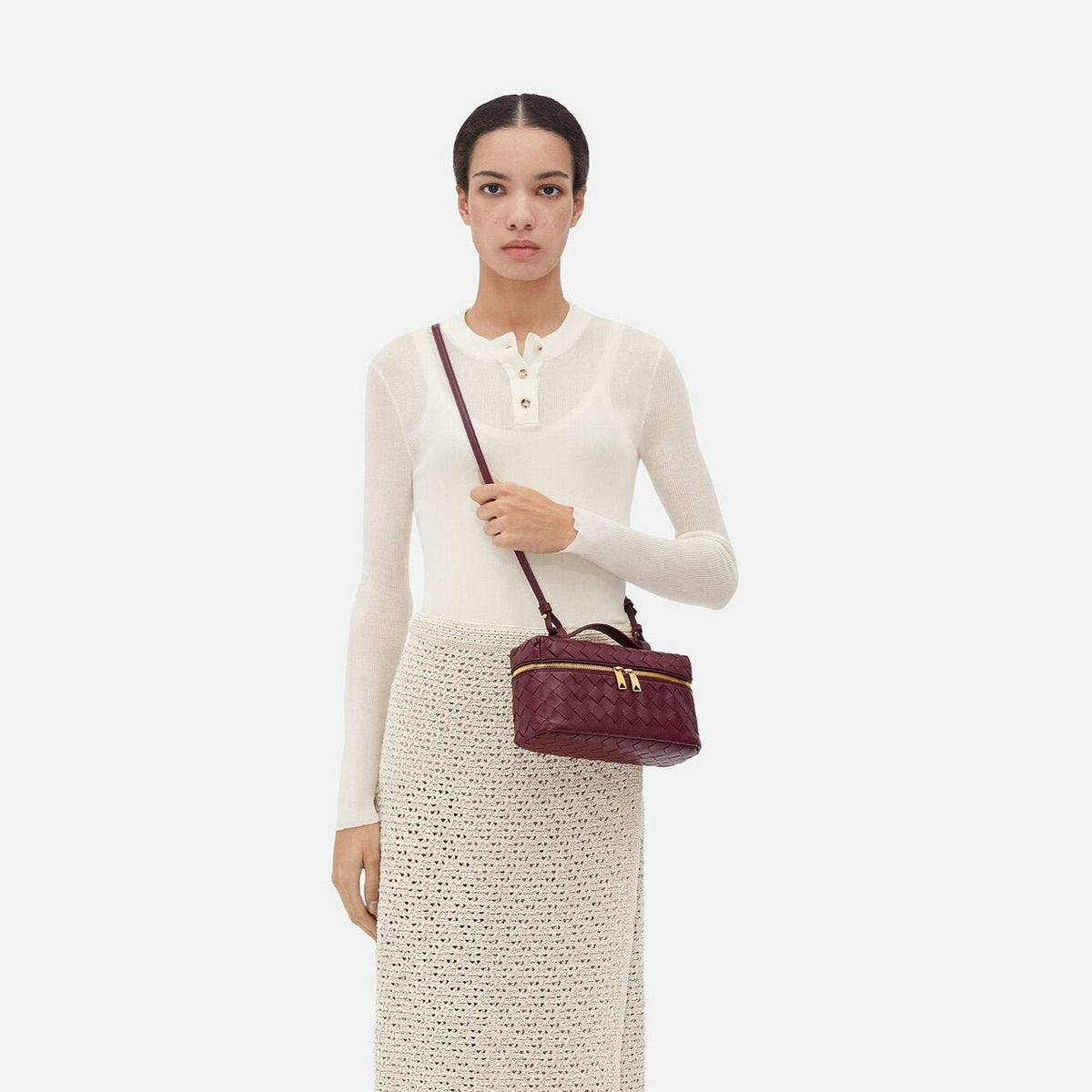 Bottega Veneta Intrecciato Leather Vanity Case 4