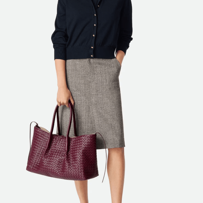 Bottega Veneta Medium Pinacoteca Reversible Leather Tote Bag 2