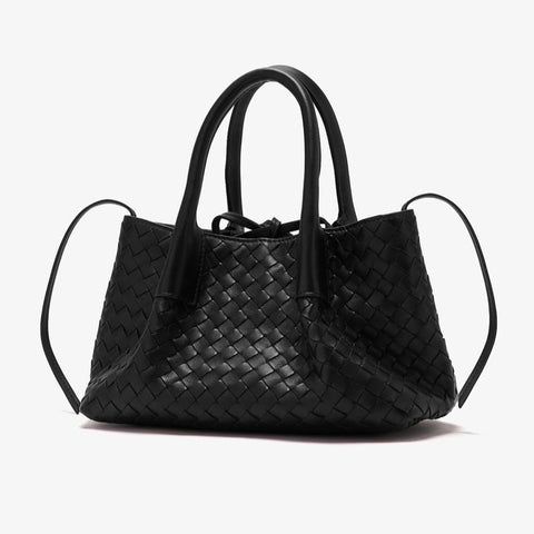 Bottega Veneta Pinacoteca Tote – Medium Black Intrecciato Leather | Sophisticated Everyday Luxury - BEAUTY BAR