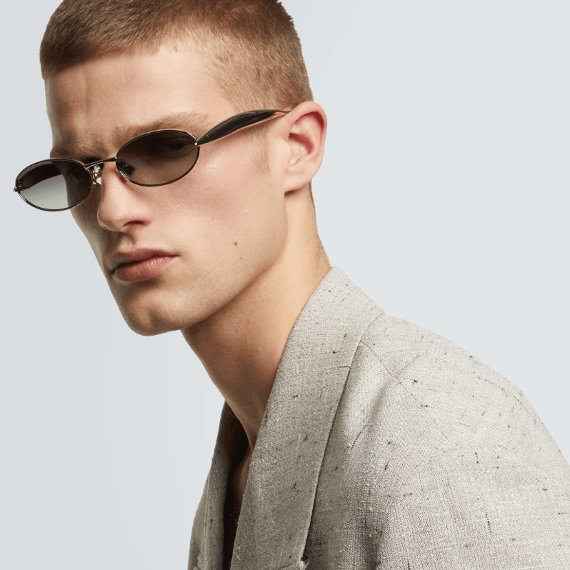 Bottega Veneta Sardine Oval Silver 2