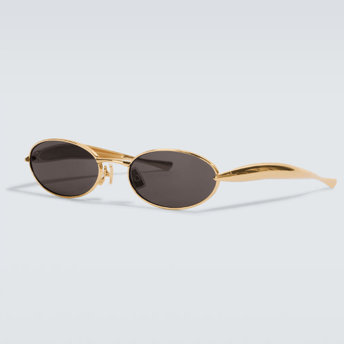 Bottega Veneta Sardine Oval Sunglasses