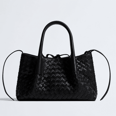 Bottega Veneta Small Pinacoteca Bag Black