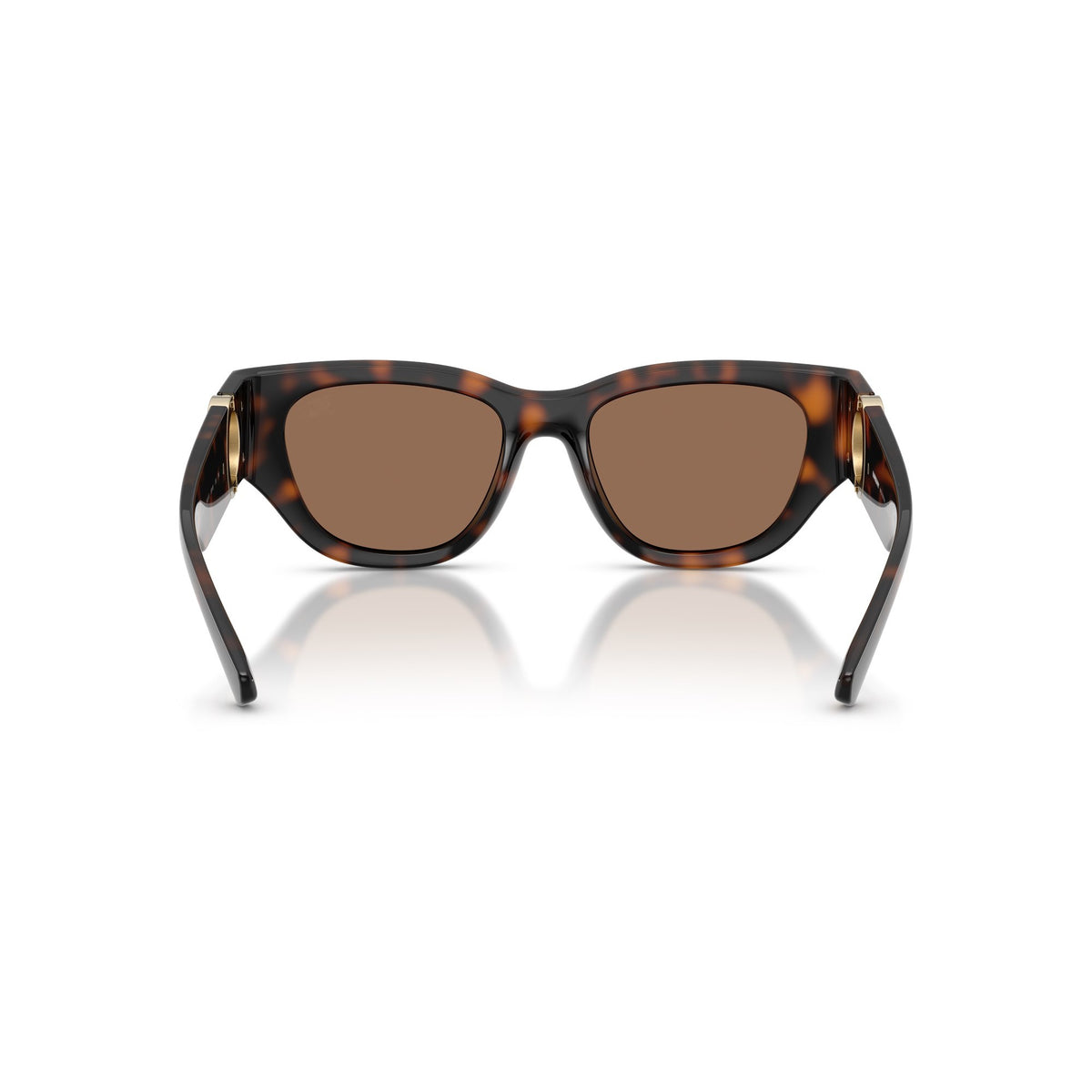 Burberry Tortoiseshell Cat-Eye Sunglasses With Gold Logo Detail 5