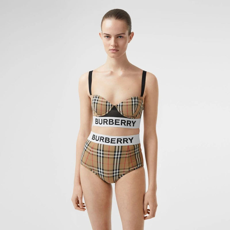 Burberry Swimwear Burberry Brit Check Bikini