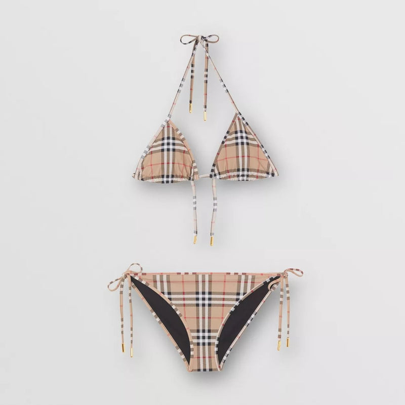 Burberry Cobb Vintage Check Two-Piece Swimsuit 2