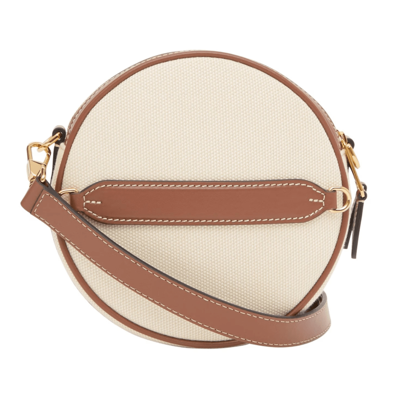 Burberry Louise Canvas & Calfskin Bag 2
