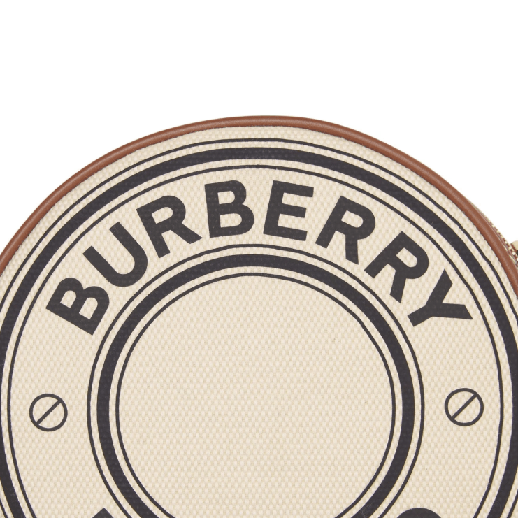 Burberry Louise Canvas & Calfskin Bag 3