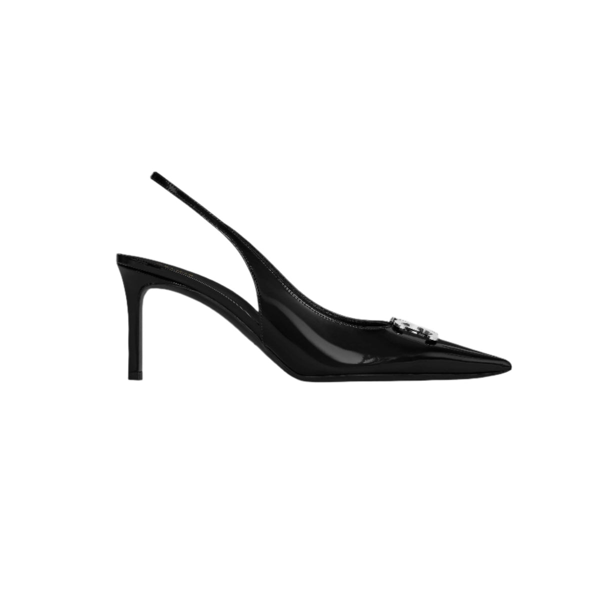 Celine Alma Triumph Patent Black Leather 4