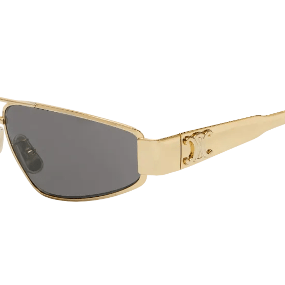 Celine Eyewear Triomphe Metal Aviator Sunglasses 3