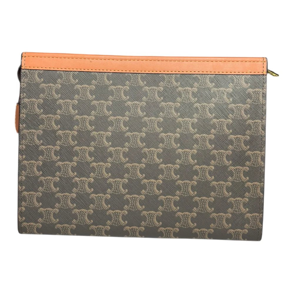 Celine Small Pouch With Celine Print 2