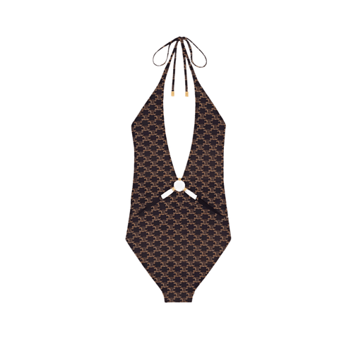 Celine Swimsuit In Monogram Jersey - BEAUTY BAR