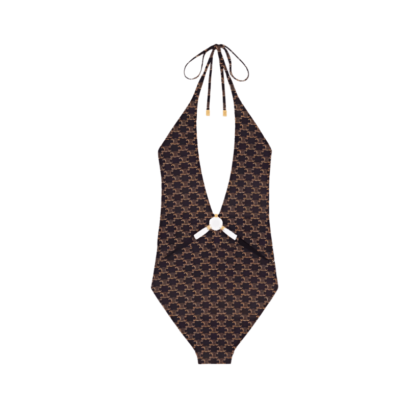 One-piece swimsuit Celine Brown 2