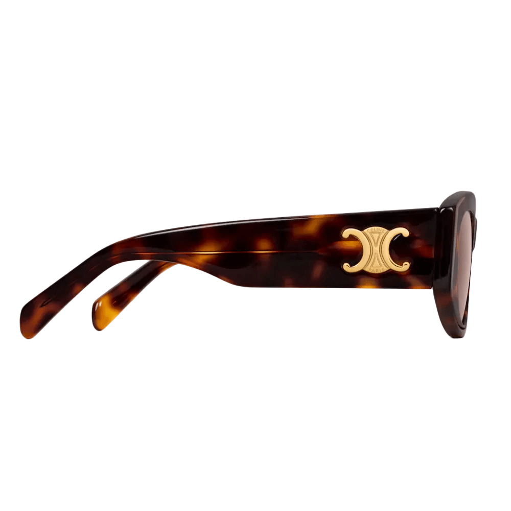 Celine Triomphe 15 Sunglasses in Acetate Dark Havana 3