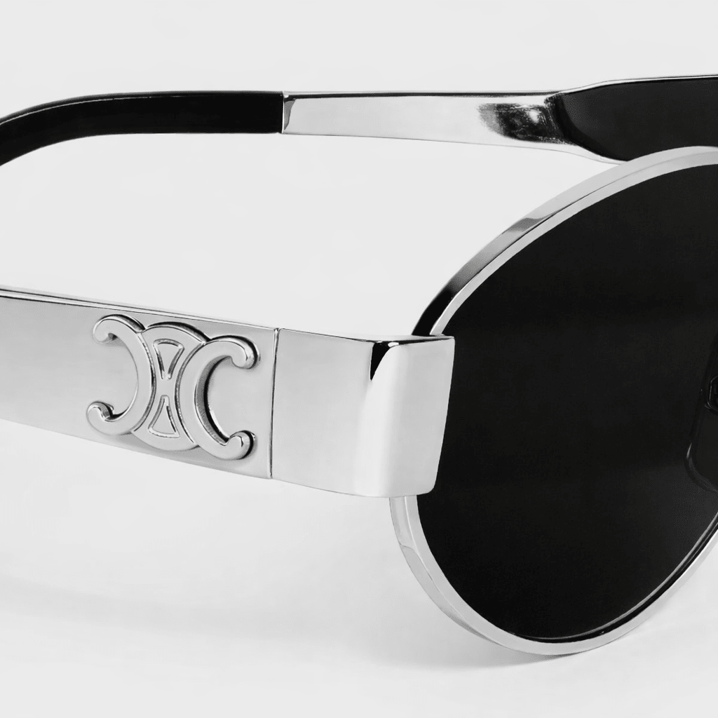 Celine Triomphe Metal 01 Sunglasses in Metal 3
