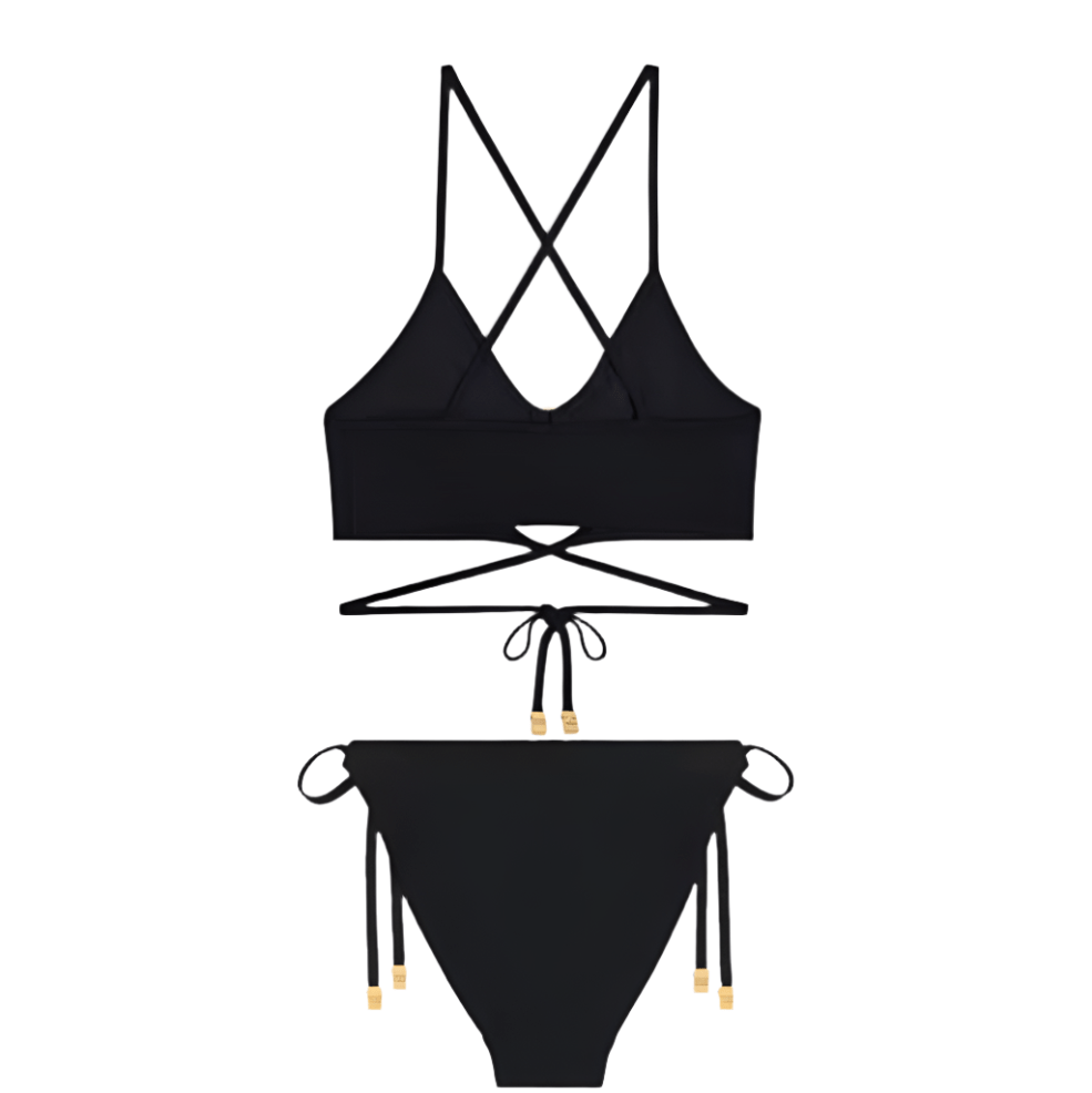 Celine Triomphe Balconette Top In Matte Jersey 3