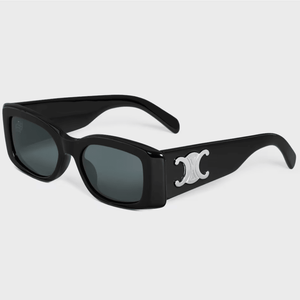 Celine Triomphe Sunglasses in Acetate Black