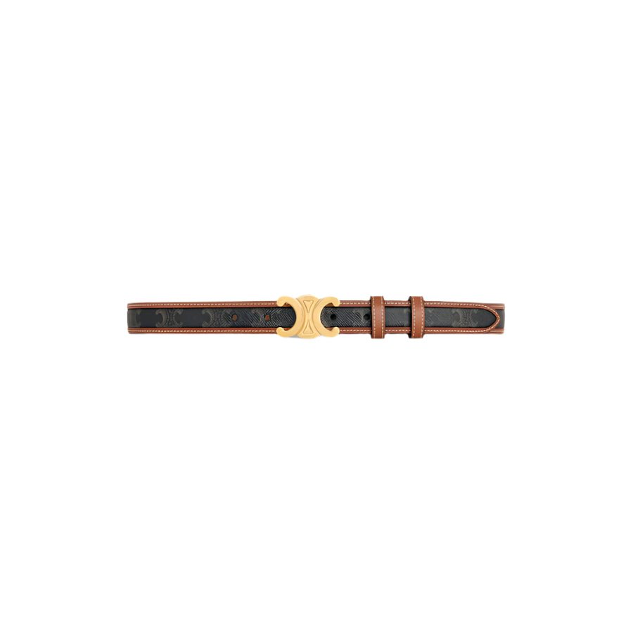 Celine Triumph Medium Bull Leather Belt 3