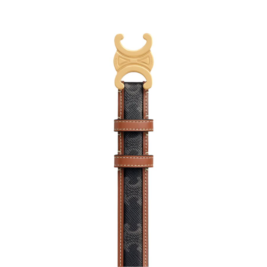 Celine Triumph Medium Bull Leather Belt 2