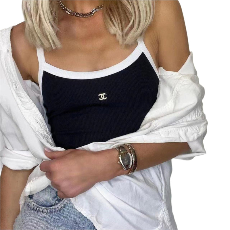 One-piece swimsuit Chanel Black 4