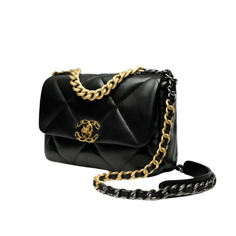 Chanel Black 19 Wallet On Chain - BEAUTY BAR