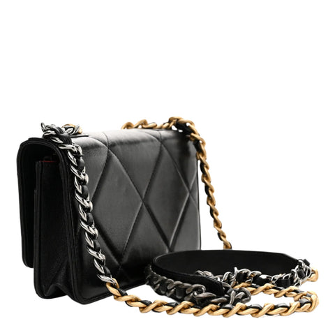 Chanel Black 19 Wallet On Chain - BEAUTY BAR